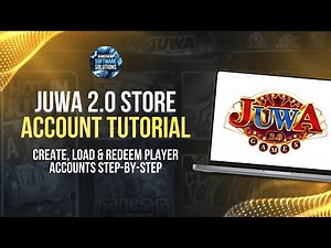 Juwa 2.0 Store Account Tutorial for Distributors & Agents Create, Load & Redeem Player Accounts