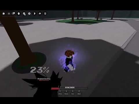 gojo showcase in tsb