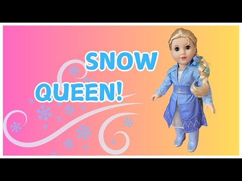 American Girl Disney Elsa Unboxing & Review