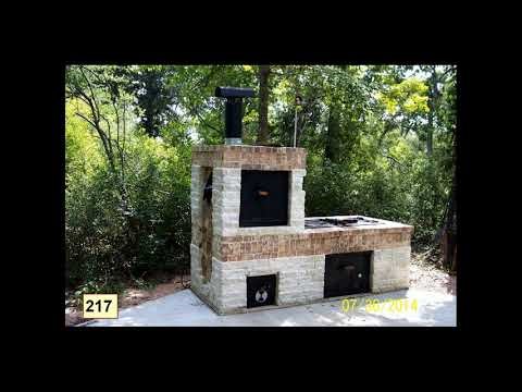 BUILD A BRICK BBQ / SMOKER COMBINATION