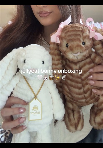 Unboxing a Jellycat Bunny: Adorable Surprise Inside!