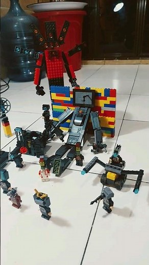 Upgrade kedua Tivi man ( Skibidi Lego )