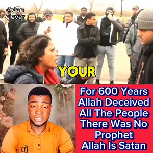 No Muslim Can Answer This Question ❓ For 600 Years After JESUS There Was No Prophet To Lead The People, Allah Deceived All The People. Allah Is Clearly Satan In Disguise The True Living God Is JESUS CHRIST Only JESUS CHRIST Can Save Your Soul No Salvation Outside JESUS ✝️ #Danclever #JesusIsGod #muhammad #jesuslovesyou #Quran #Islam #Muslim #christian | Danclever Fans