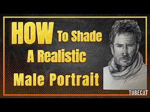Step by Step Portrait Shading | Male Face Drawing for Beginners