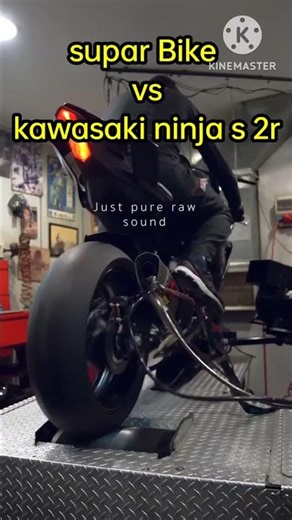 supar Bike vs Kawasaki Ninja s2r EXHAUST SOUND 💥BIKE SOUNDHAI#shortsfeed#YouTubeShorts#ViralShorts