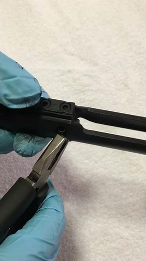 How to remove / install Ar15 Firing Pin Retaining Pin with pliers