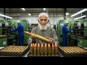 This is How Handmade Ammo Bullets Are Made in a Factory