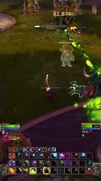 Warlock vs ANGRY TREES!! 😱 #wow #pvp #warlock