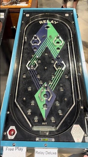 Replay Deluxe Bagatelle Game | Pre-WWII Pinball Machine