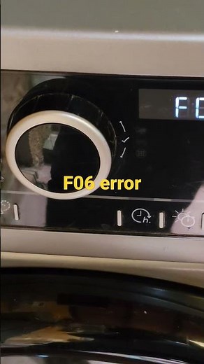 How to reset the error f06, full video ‪@appliancedoc4811‬ #shorts