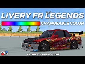 Nissan Silvia S13 Drift Livery Codes For FR Legends