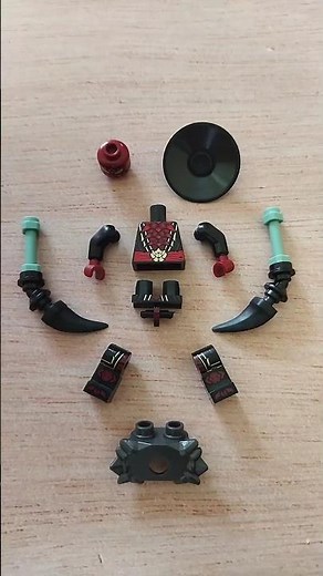 Ninjago forbidden five | drix minifigure built #lego