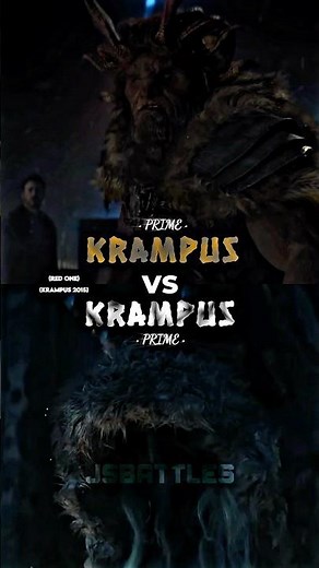 Krampus (Red One ) vs Krampus (2015)