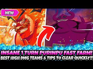 *INSANELY FAST 1 TURN PURINPU FAST FARM GUIDE!* BEST TEAMS FOR HIGH SCORE (7DS Grand Cross Conquest