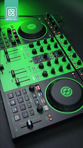 Native Instruments Traktor Kontrol S4 - Customize & protect your dj controller - Skin by Doto Design