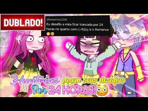 [DUBBED] HUNTRIX AND SAJA BOYS DOING THEIR CHALLENGES | K-POP WARRIORS | GACHA CLUB