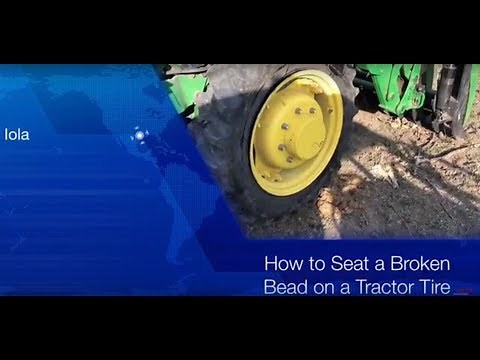 How to Set the Bead on a Tractor Tire Rim (Resetting A Tire Bead)