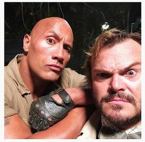 Check out the first trailer for JUMANJI: WELCOME TO THE JUNGLE! 🐍 So The Rock, Jack Black, Kevin Hart, Karen Gillan & Nick Jonas walk into a jungle... | HOYTS Australia