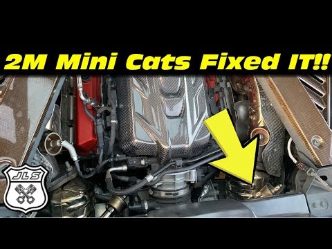 2M Mini Cats Fixed My Check Engine Light on My 2020 C8 Corvette!