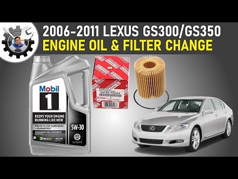 2006-2011 GS300/GS350 Oil Change