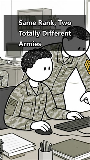 Same Rank, Two Totally Different Armies