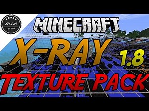X-RAY Texture Pack 1.8 - Minecraft