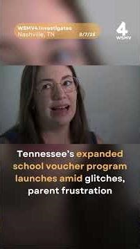Tennessee’s expanded school voucher program launches amid glitches, parent frustration