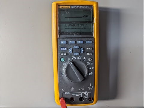 Fluke 289 Repair Leads connected incorrectly