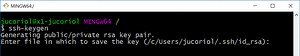 Ssh-keygen Generating Public Private Rsa Key Pair