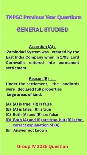 TNPSC General Studies Previous Year Questions I TET I TNPSC GROUP 4 I General Knowledge questions