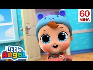 The Muffin Man | ‪@LittleAngel‬ | Kids Fun & Educational Cartoon