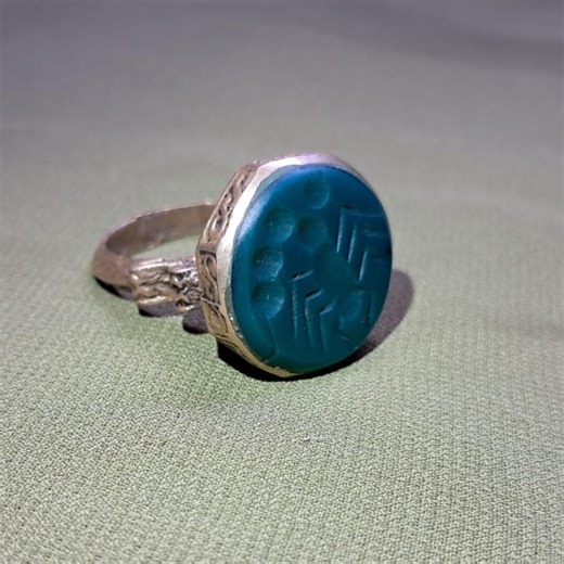 Ancient Green Talisman Ring – Guardian Spirit Protection Amulet, Mystical Ring - Etsy
