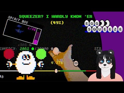 Squeezing my egg just right (Egg Squeeze)