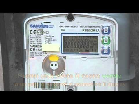 Come fare la lettura del contatore del Gas