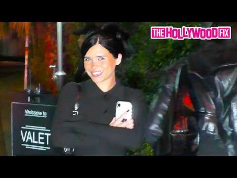 Nessa Barrett & Jaden Hossler Reunite At Sombr's Music Release Party At Chateau Marmont In WeHo, CA