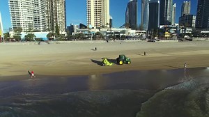 2.3K views · 65 reactions | New beach cleaning tractor delivers...