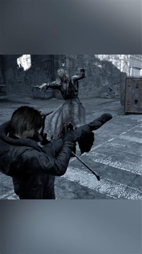 Prime Old Leon Still Kicks Different 💀 RE Requiem Aggressive Gameplay No Damage #residentevil