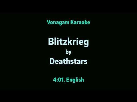 Deathstars - Blitzkrieg | Vonagam Karaoke