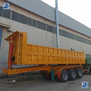 [Hot Item] Factory Trailer Manufacture Lowboy Trailer 60 Ton, Low Boy Truck Tralier, White Semi Trailer, Gooseneck Lowbed Trailer, Container Chassis