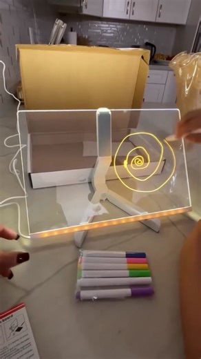 Kids learn better when they can see it and draw it. ScreenGlow turns homework into an engaging activity they actually enjoy. | Thinky Toys