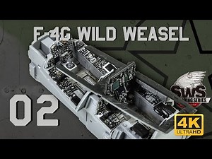 1/48 Zoukei-Mura F-4G Wild Weasel 02 - Cockpit - 4K
