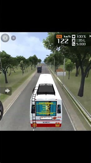 KSRTC Minnal Bus Mod In Bus Simulator Indonesia - Bussid Bus Mod - Bussid Car Mod - Bussid