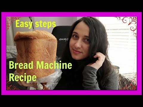 ★How To Make Bread in Bread Machine | White Bread | Easy Recipe | Panasonic SDYD250 box opening