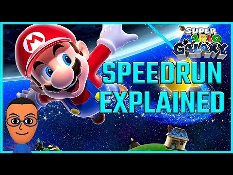 Super Mario Galaxy Speedrun Explained