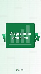Säulendiagramm blitzschnell erstellen ✅️ #excel #tabellen #büro | Excel.Flo
