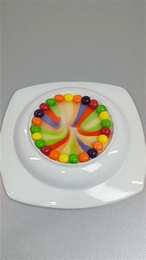 Do You Like Skittles Candy? 🍬 #oddlysatisfying #candy #rainbow