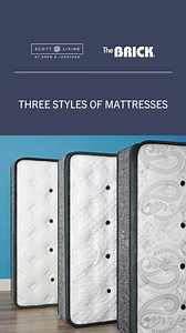 Introducing Scott Living Mattresses by Drew & Jonathan Scott—three styles of mattresses with six comfort choices. | The Brick