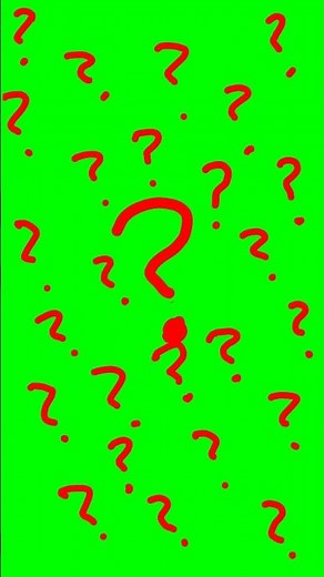 Wiggly Question marks vertical | Buy Alpha Channel #animation #vsl #question