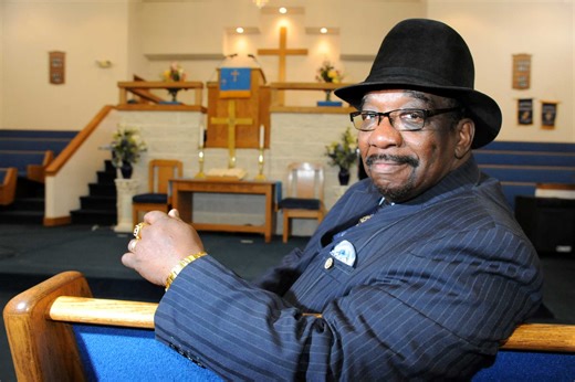 The Rev. Willie Stovall, 80, led Albany’s Mount Olive Baptist for nearly four decades
