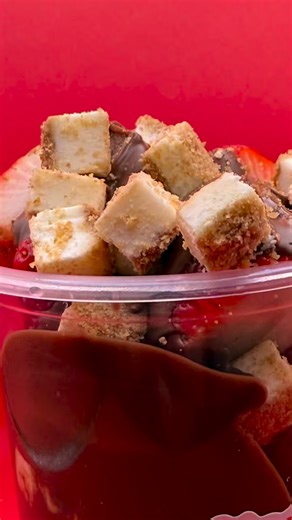 melted🍓🍫 on Instagram: "We’re dropping a limited edition flavor. Introducing Cheesecake Berry 🍓🍰 Made with layers of strawberries and milk chocolate, a smooth cream cheese filling in the center, and topped with cheesecake chunks. Only available at our pop up on February 14 at Tyndall Community Centre 💌 Limited quantities available."